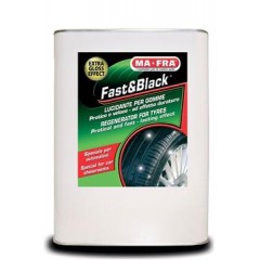 MA-FRA® Fast&Black Přípravek na ošetření plastů a pneu 4,5 l