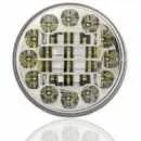 LED lampa zadní couvací, 12-24V, ECE