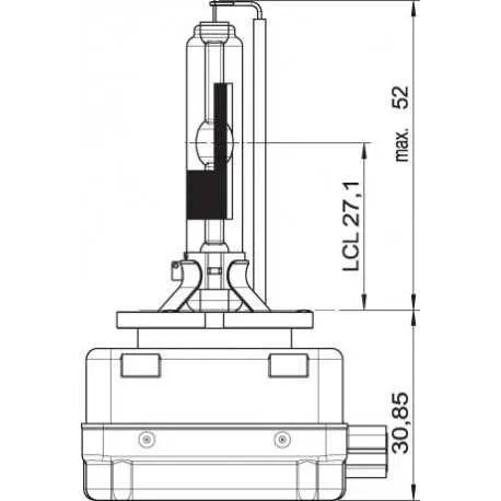 OSRAM 12V D3R 35W xenarc (1ks)