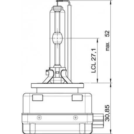 OSRAM 12V D1S 35W xenarc ORIGINAL (1ks)