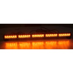 LED světelná alej, 30x 1W LED, oranžová 800mm, ECE R10