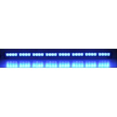 LED světelná alej, 32x 3W LED, modrá 910mm, R10 R65