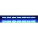 LED světelná alej, 28x LED 3W, modrá 800mm, ECE R10 R65