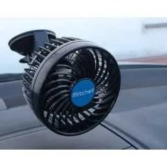 Ventilátor MITCHELL 150mm 12V na přísavku