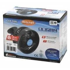 Ventilátor MITCHELL 150mm 24V na přísavku