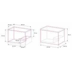 Chladící box kompresor 50l 230/24/12V -20°C BLUE
