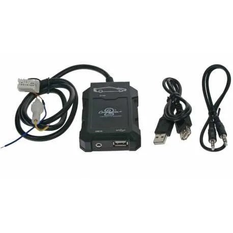 Connects2 - ovládání USB zařízení OEM rádiem Nissan/AUX vstup Connects2 - ovládání USB zařízení OEM rádiem Nissan/AUX vstup