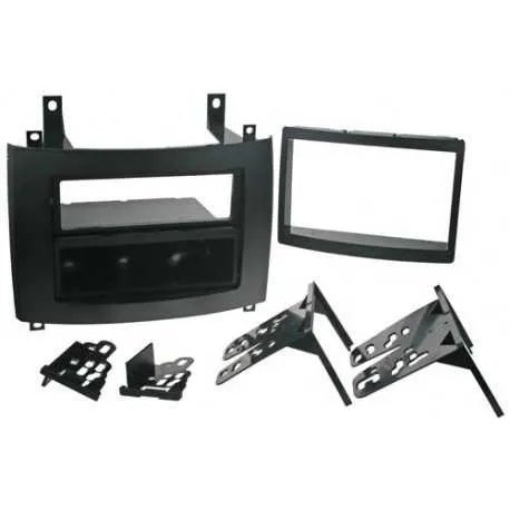 2DIN/1DIN redukce pro Cadillac CTS 2003-06, SRX 2004-07 černý 2DIN/1DIN redukce pro Cadillac CTS 2003-06, SRX 2004-07 černý