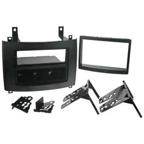 2DIN/1DIN redukce pro Cadillac CTS 2003-06, SRX 2004-07 černý