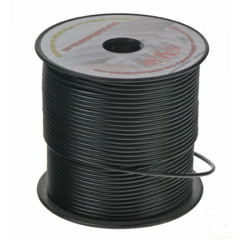 Kabel 1,5 mm, černý, 100 m bal