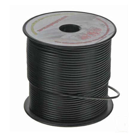 Kabel 1,5 mm, černý, 100 m bal