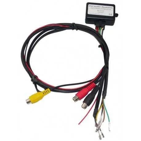 adaptér A/V výstup pro OEM navigaci VW RNS-510 (MFD3) se zpětnou kamerou nebo TV tunerem