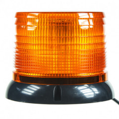LED maják, 12-24V, oranžový magnet, homologace