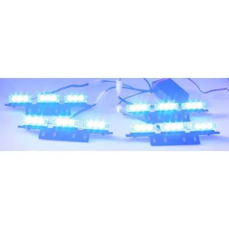 PREDATOR LED do mřížky, 12V, modrý PREDATOR LED do mřížky, 12V, modrý