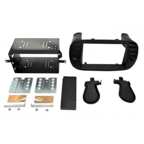 2DIN redukce pro Fiat 500 10/2007- černá matná 2DIN redukce pro Fiat 500 10/2007- černá matná