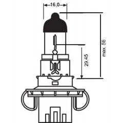 OSRAM 12V H13 60/55W standard (1ks)