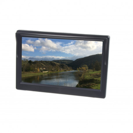 LCD monitor 5palců černý s přísavkou s možností instalace na HR držák