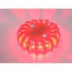 LED výstražné světlo 16LED, červené
