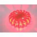 LED výstražné světlo 16LED, červené