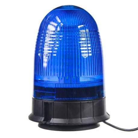 LED maják, 12-24V, modrý magnet, 80x SMD5050, ECE R10 LED maják, 12-24V, modrý magnet, 80x SMD5050, ECE R10