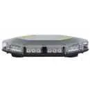 LED rampa, oranžová, magnet, 30x LED 1W, ECE R65
