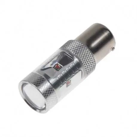 CREE LED BAU15S 12-24V, 30W (6x5W) červená