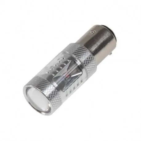 CREE LED BAZ15D 12-24V, 30W (6x5W) červená CREE LED BAZ15D 12-24V, 30W (6x5W) červená