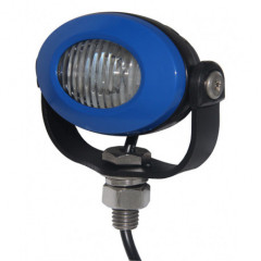 PROFI LED výstražné světlo 12-24V 3x3W modrý ECE R10 92x65mm