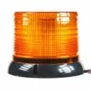 LED maják, 12-24V, oranžový, homologace