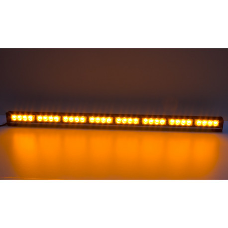 LED světelná alej, 32x 3W LED, oranžová 910mm, R10 R65