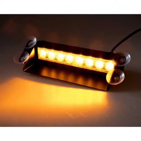 PREDATOR LED vnitřní, 8x3W, 12-24V, oranžový, 240mm, CE PREDATOR LED vnitřní, 8x3W, 12-24V, oranžový, 240mm, CE