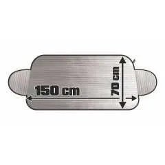 Clona SUN-ICE na čelní sklo ALU 150 x 70cm