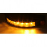 Výstražné LED světlo vnější, 12-24V, 6x3W, oranžové, ECE R65