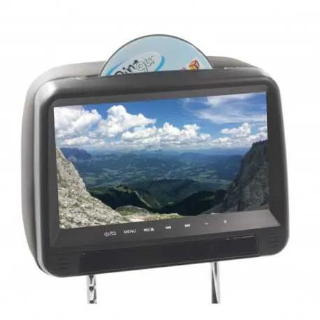 DVD/SD/USB monitor 9palců v černé opěrce