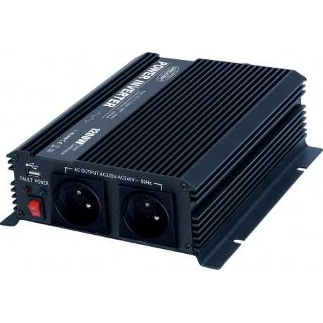 Měnič napětí z 24/230V + USB, 1200W Měnič napětí z 24/230V + USB, 1200W