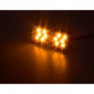PROFI LED výstražné světlo 12-24V 11,5W oranžový ECE R65 114x44mm