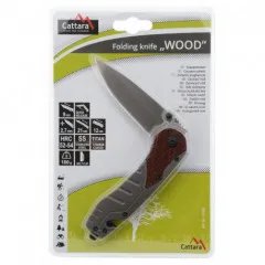 Nůž zavírací WOOD s pojistkou 21cm
