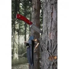 Dýka TRAPPER 21cm s koženým pouzdrem
