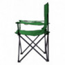 Židle kempingová skládací BARI zelená
