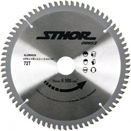 Kotouč na hliník 210 x 30 mm 72z Kotouč na hliník 210 x 30 mm 72z
