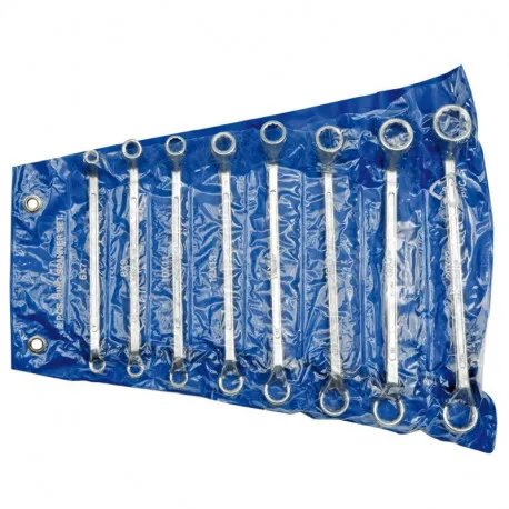 Sada klíčů očkových 8 ks 6 - 22 mm ohnuté Sada klíčů očkových 8 ks 6 - 22 mm ohnuté