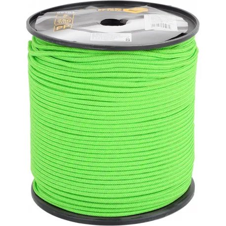 Lano pletené 5 mm x 250 m PP Lano pletené 5 mm x 250 m PP