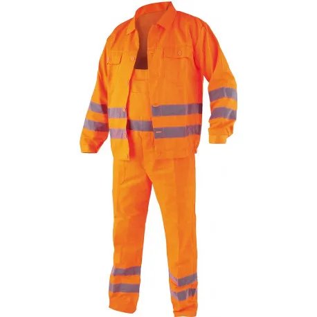 Pracovní oděv, reflexní kalhoty a blůza, CRESTON vel. XL Pracovní oděv, reflexní kalhoty a blůza, CRESTON vel. XL