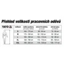 Pracovní oděv, reflexní kalhoty a blůza, CRESTON vel. XL