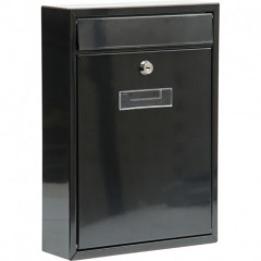 Poštovní schránka 360x260x80mm černá