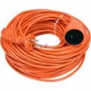 Kabel prodlužovací 40 m oranžový