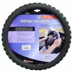 Potah volantu SOFT zelený