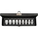 Sada nástavců 1/2" TORX 9 ks E10-E24
