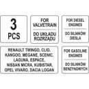 Sada na blokování rozvodových kol ,Renault,Nissan