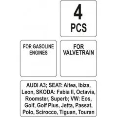 Sada na blokování rozvodových kol ,V.A.G. 4ks 1.4-1.6 FSI